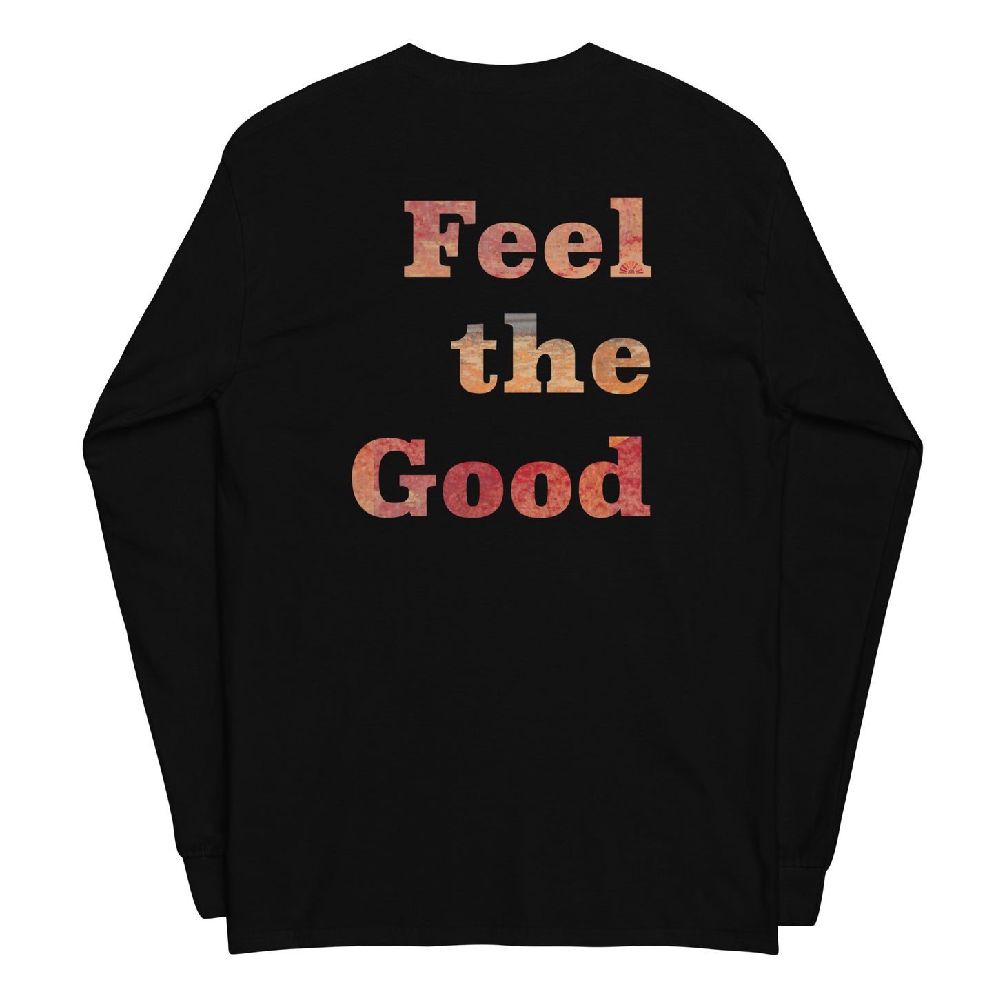 Yoga with Brett ~ Feel the Good Men’s Long Sleeve Shirt