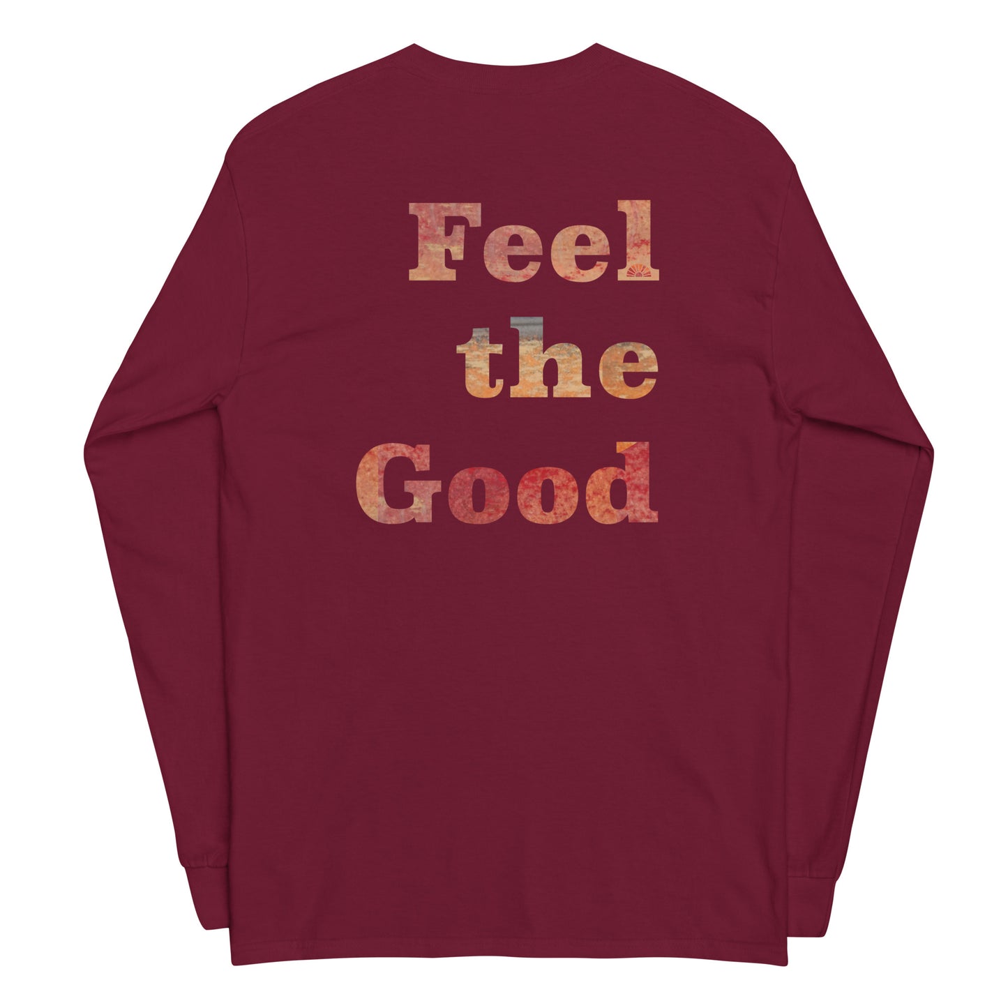 Yoga with Brett ~ Feel the Good Men’s Long Sleeve Shirt
