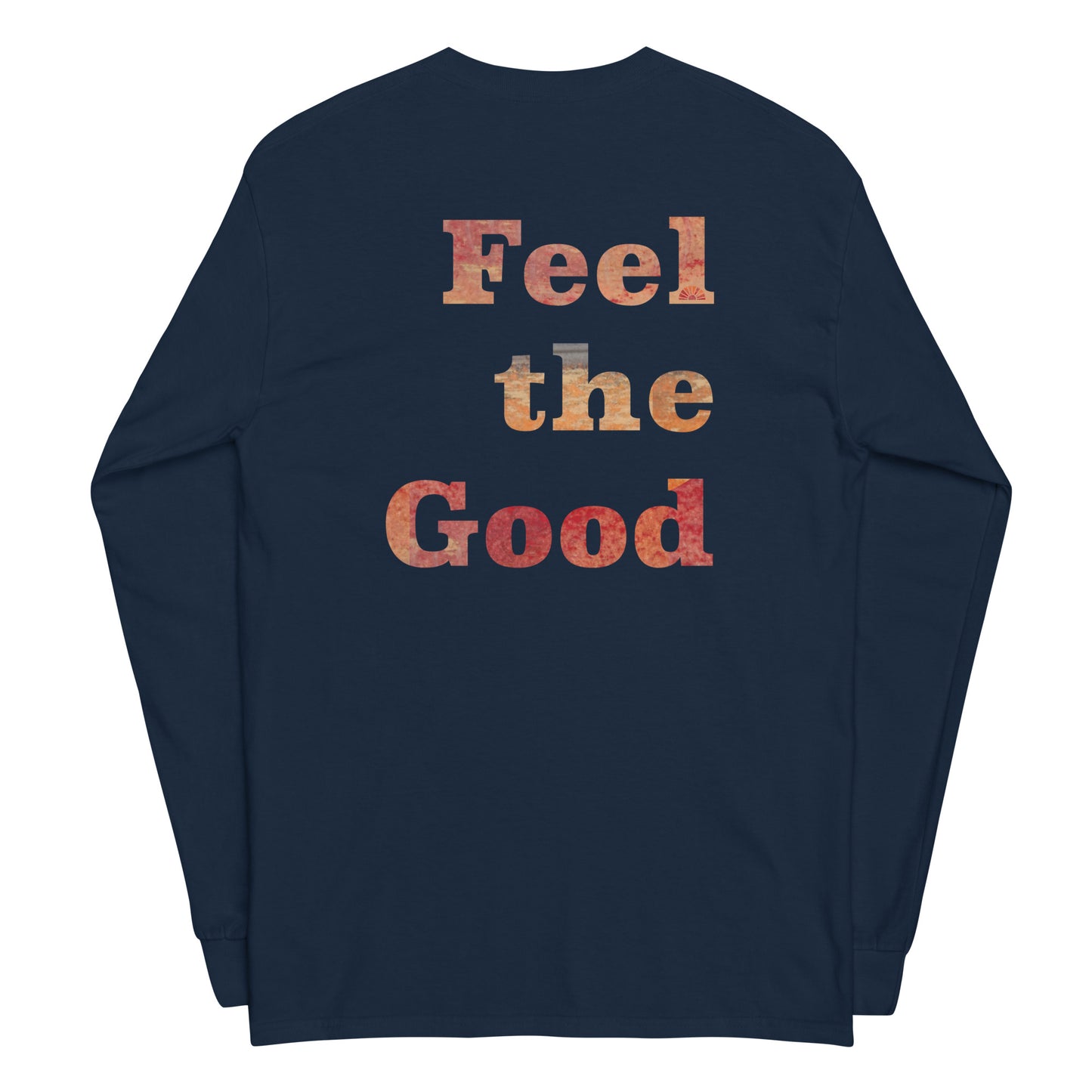 Yoga with Brett ~ Feel the Good Men’s Long Sleeve Shirt