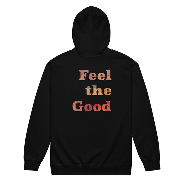 Yoga with Brett / Feel the Good ~ Unisex heavy blend zip hoodie