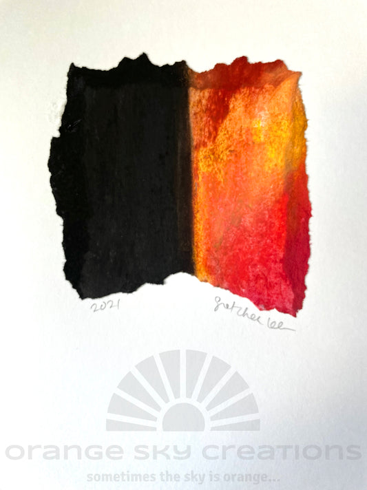 Original Art Card ~ Untitled