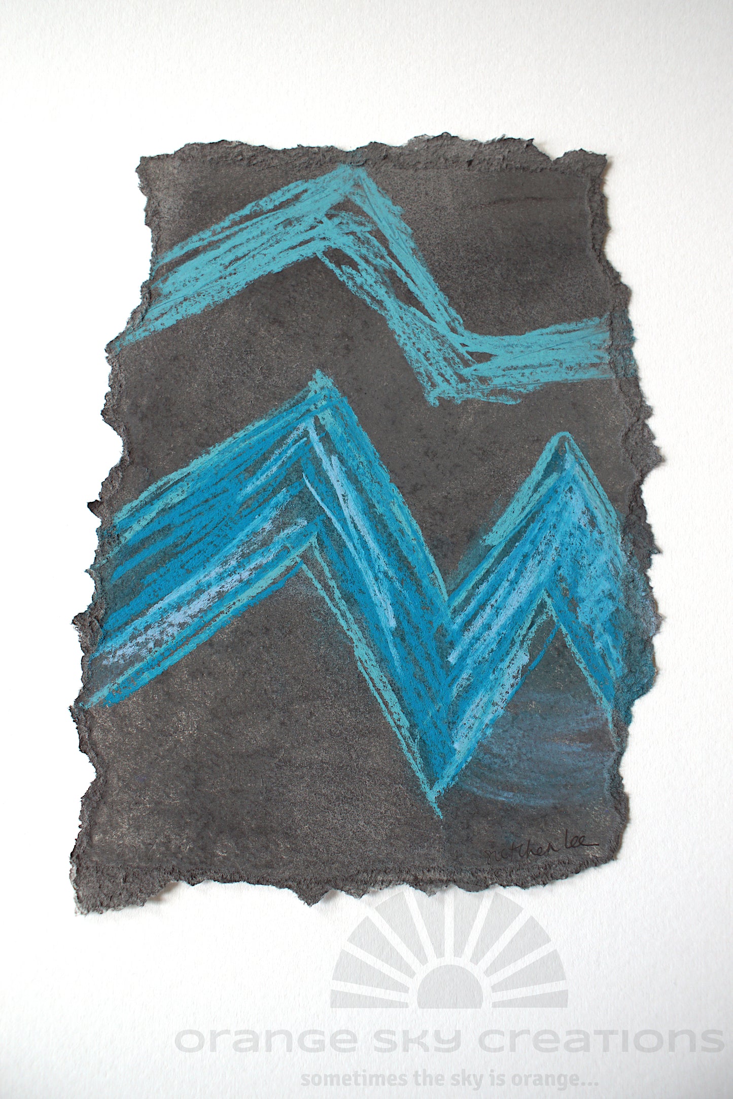 Be a Warrior - Original Pastel Drawing