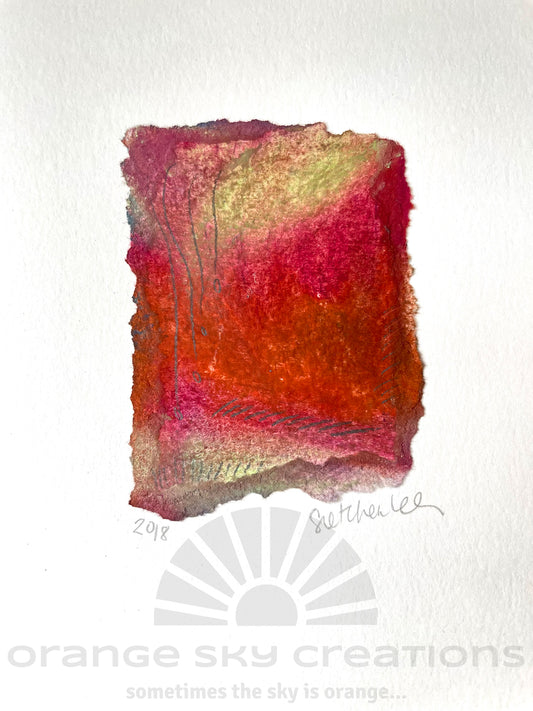 Original Art Card ~ Untitled