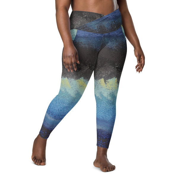 Find your Flat Road ~ Crossover leggings with pockets