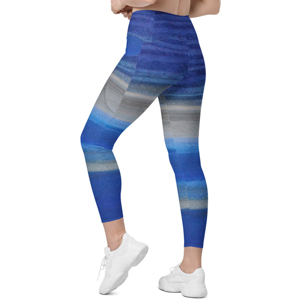 Be Free Brockport ~ Crossover leggings with Pockets