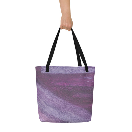 Be Consistent ~ Large Tote Bag