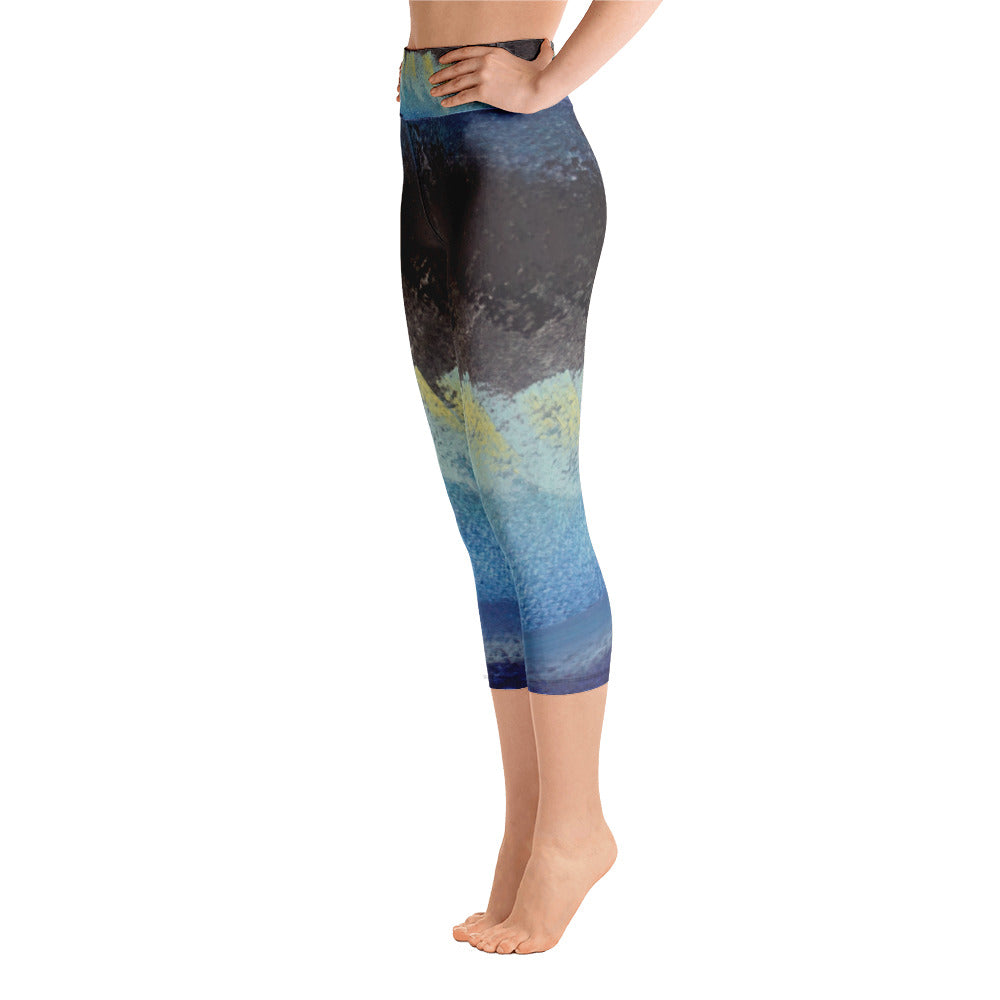 Find Your Flat Road ~ Active Capri Leggings