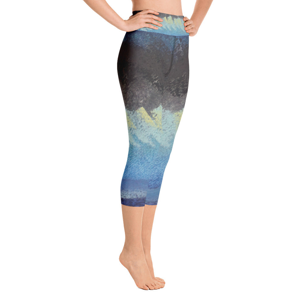 Find Your Flat Road ~ Active Capri Leggings