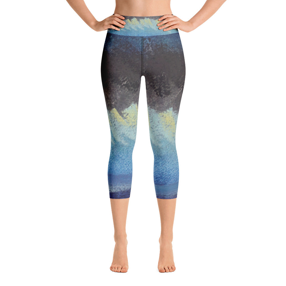 Find Your Flat Road ~ Active Capri Leggings