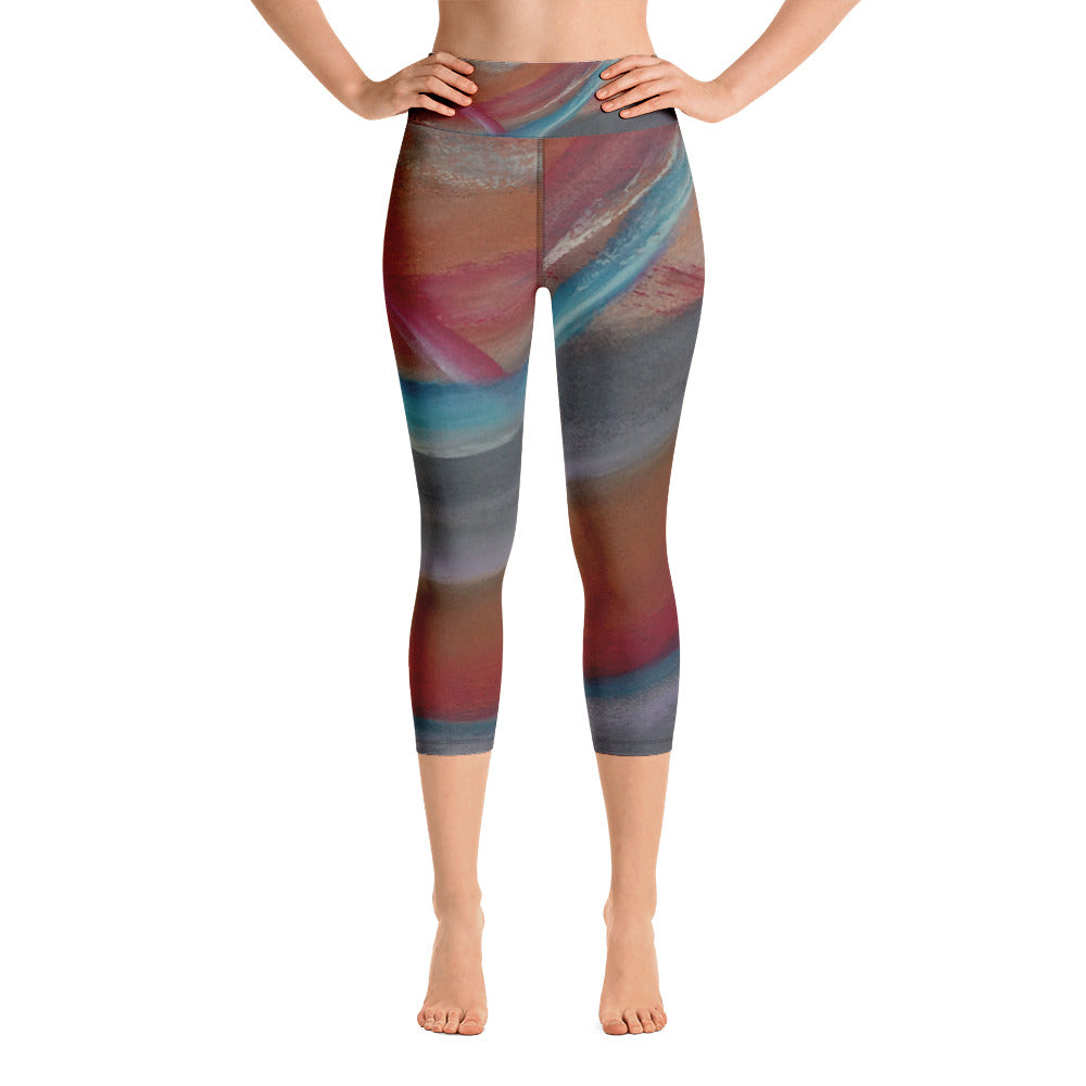 Be Ablaze ~ Active Capri Leggings