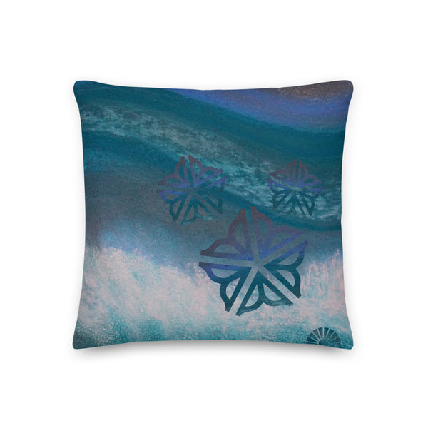 Be in the Flow ROC ~ Decorative ART Pillow (18x18")