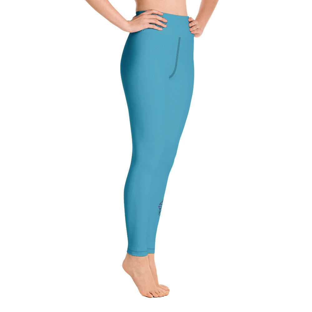 Be Cool ROC Blue ~ Yoga Leggings