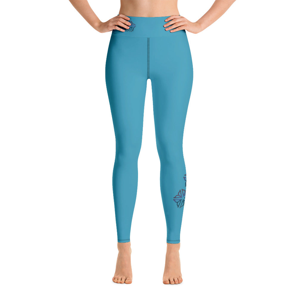 Be Cool ROC Blue ~ Yoga Leggings