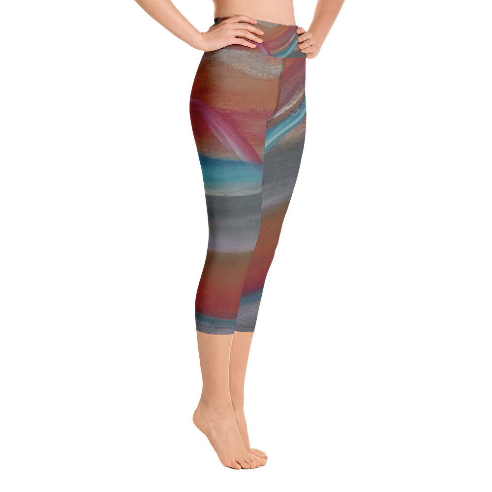 Be Ablaze ~ Active Capri Leggings