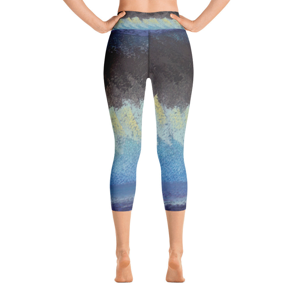 Find Your Flat Road ~ Active Capri Leggings