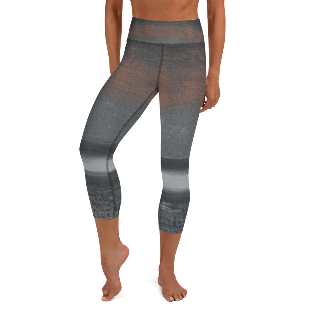 Be Mysterious ~ Yoga Capri Leggings