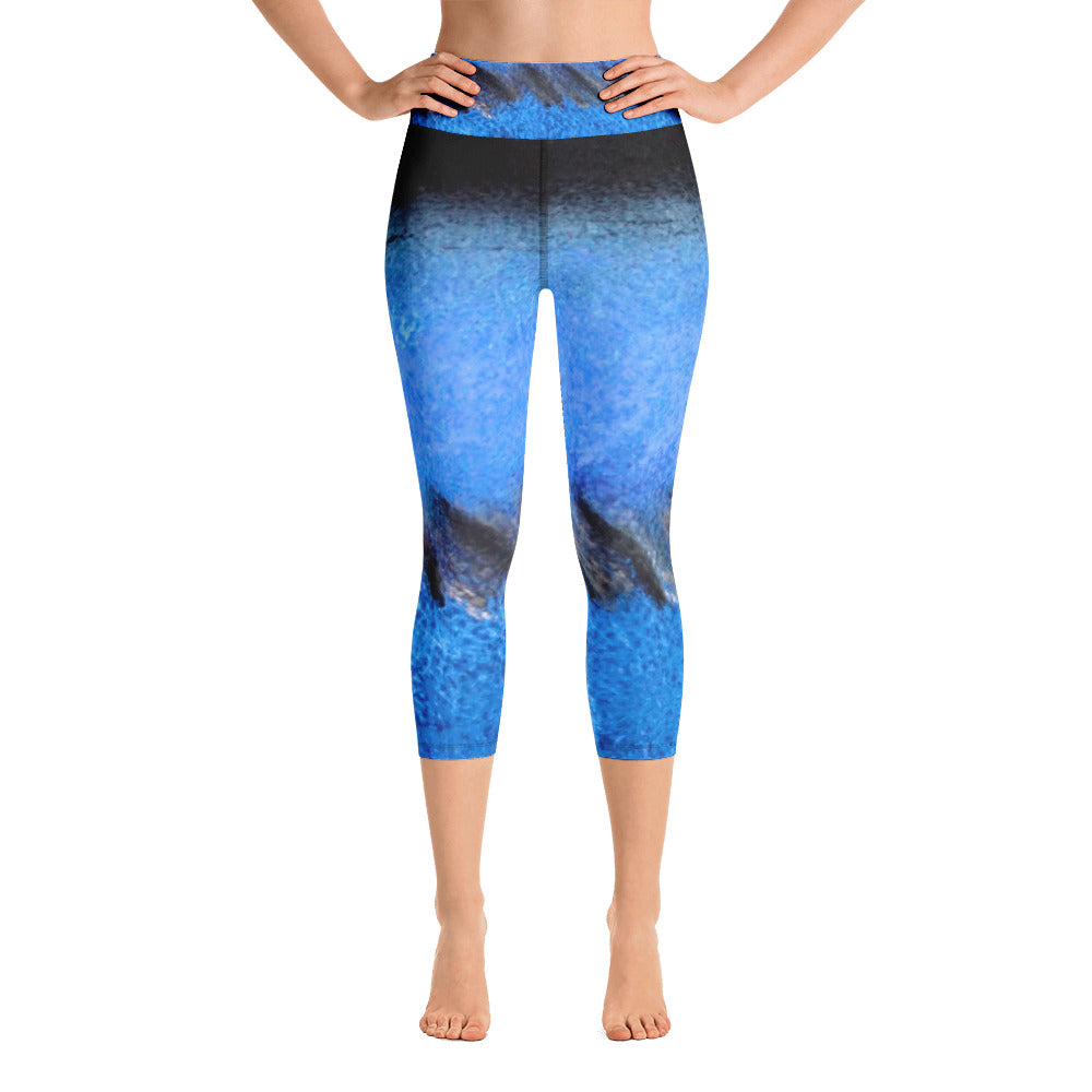 Be Reflective ~ Yoga Capri Leggings