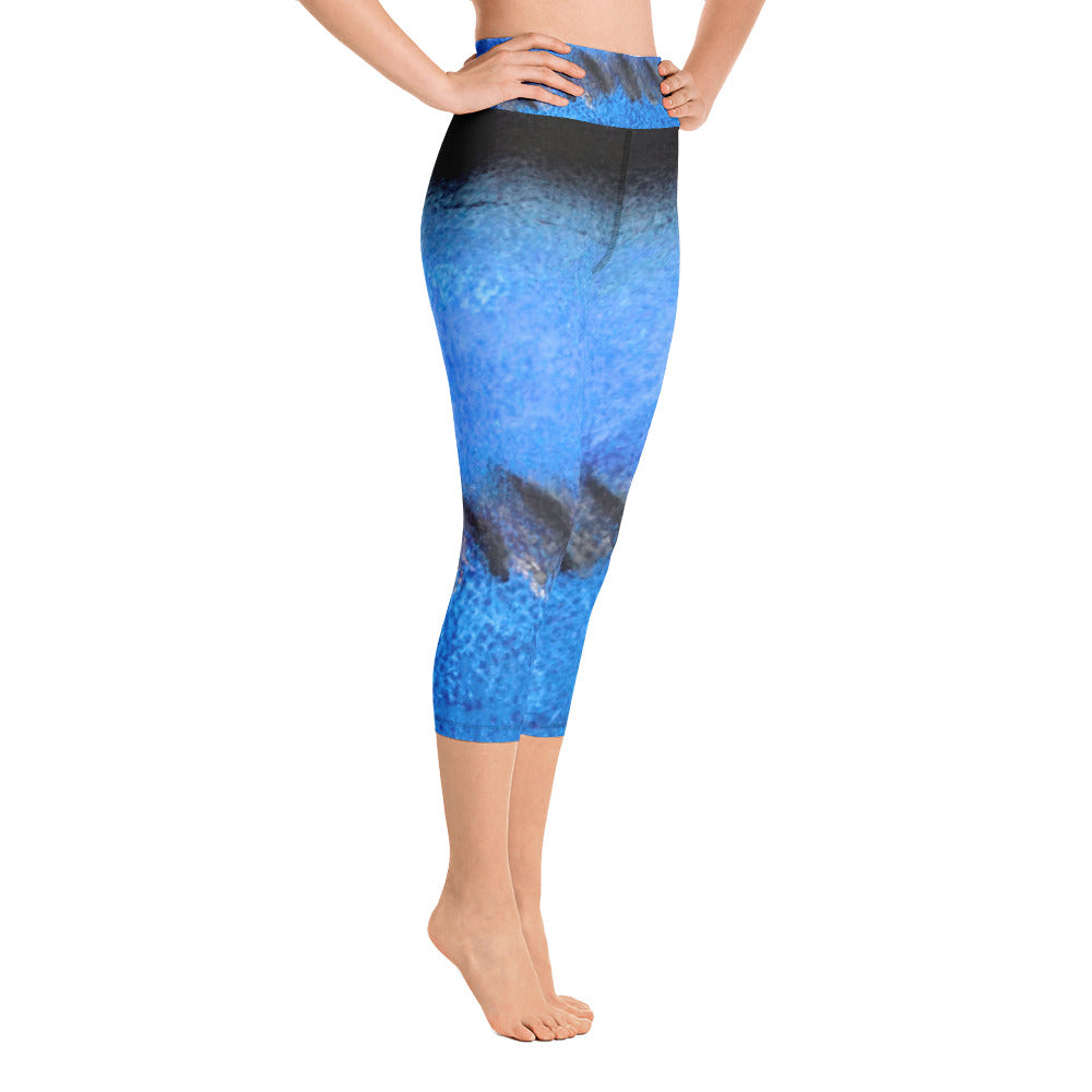 Be Reflective ~ Yoga Capri Leggings